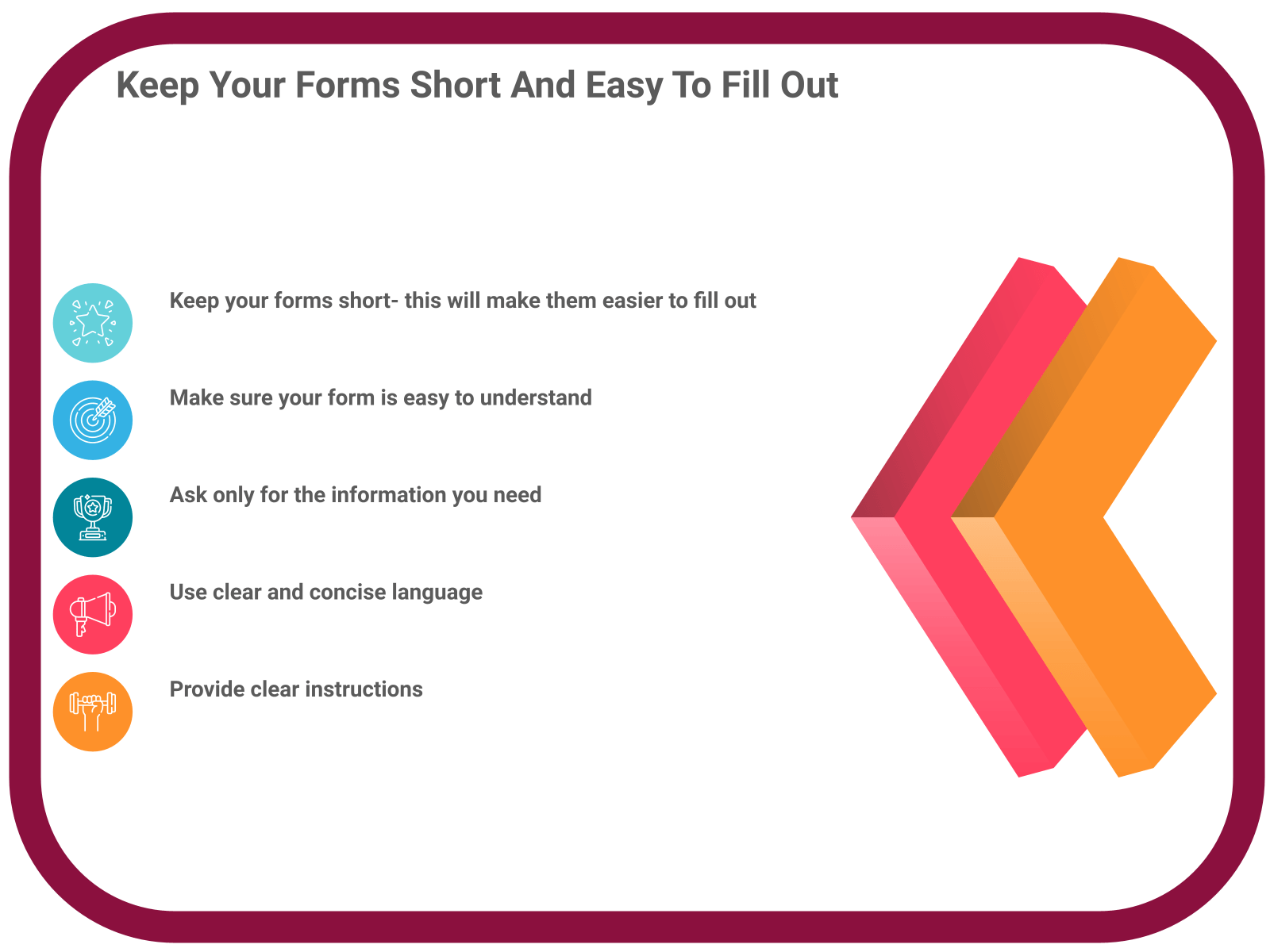 INFOGRAPHIC: Keep your forms short and easy to fill out - Poll the People