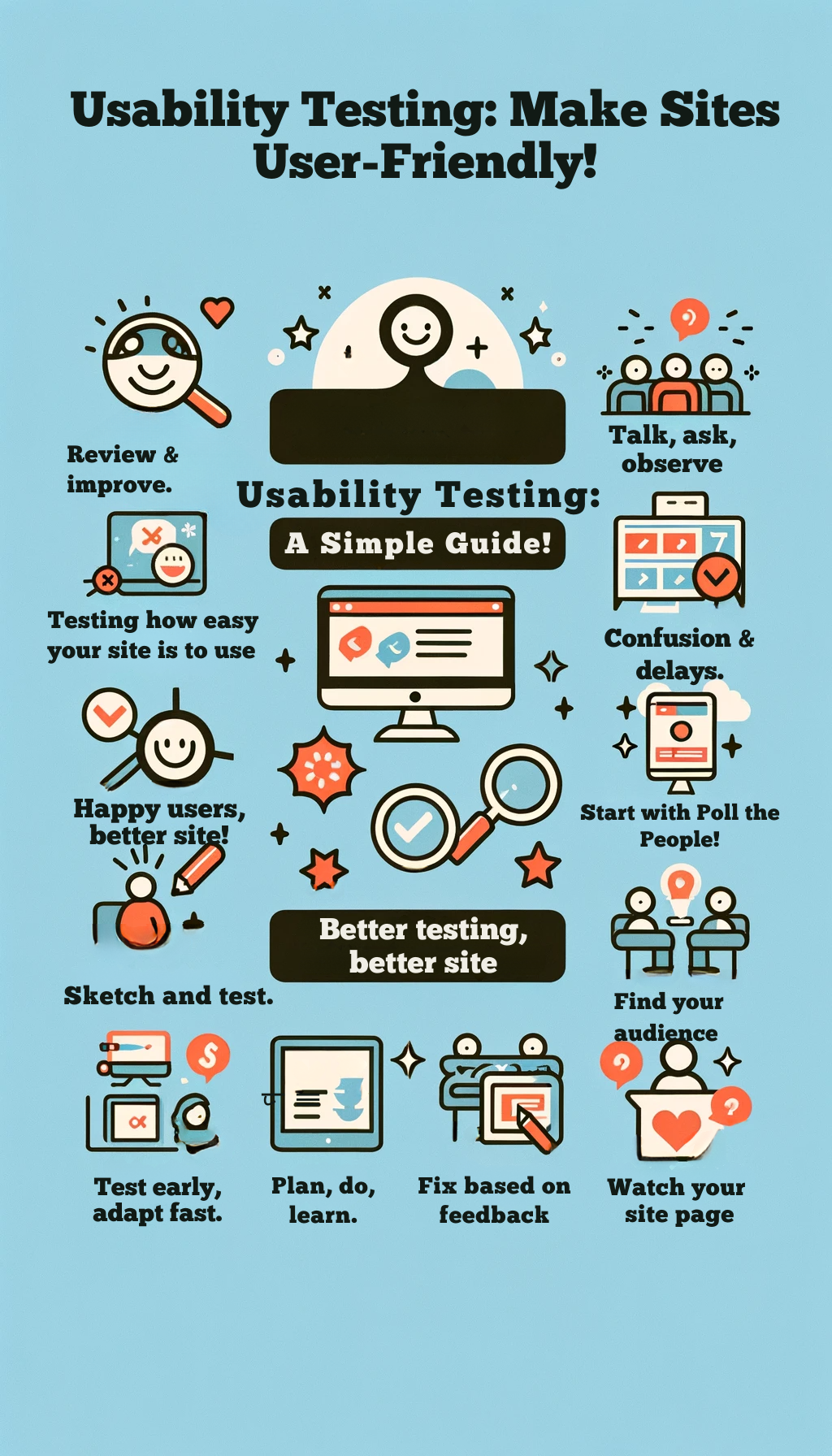 Usability Testing Make Sites User-Friendly!