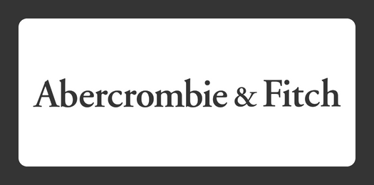 Abercrombi & Fitch brand name