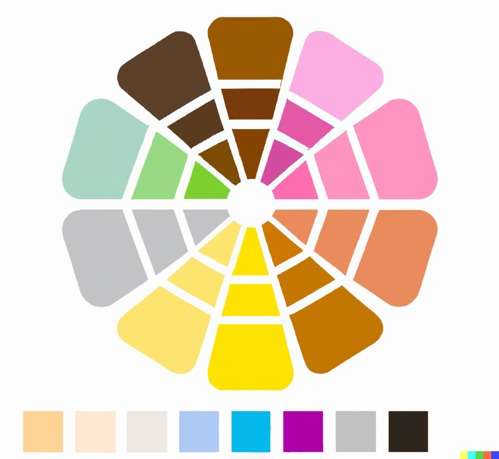 Color in logo design image
