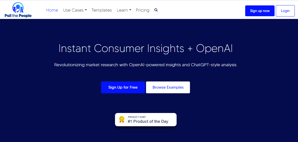 Poll the People openai market research